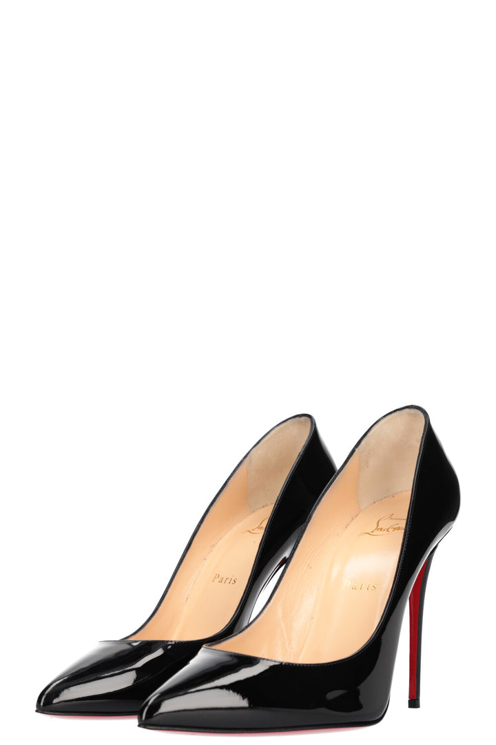 CHRISTIAN LOUBOUTIN Pigalle Follies Patent Black