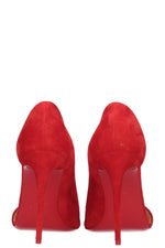 CHRISTIAN LOUBOUTIN Phoebe Pumps Red Suede