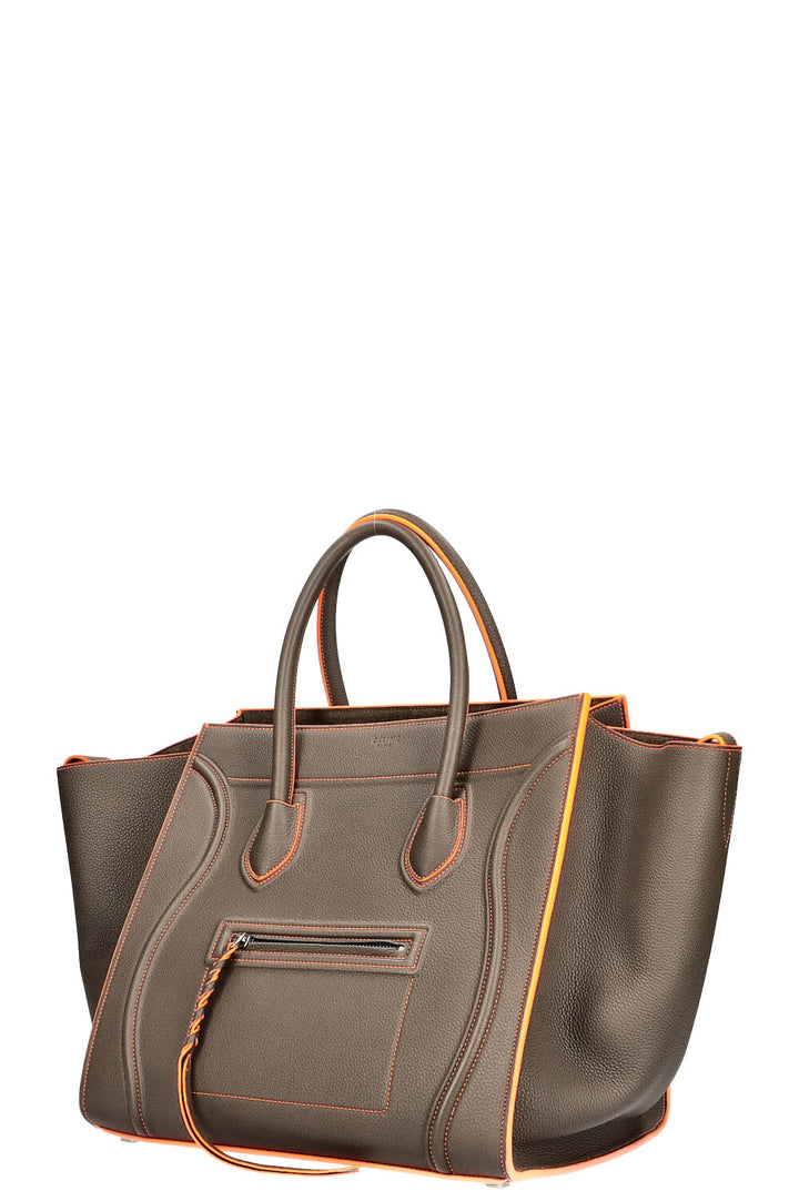 CÉLINE Phantom Luggage Khaki Orange