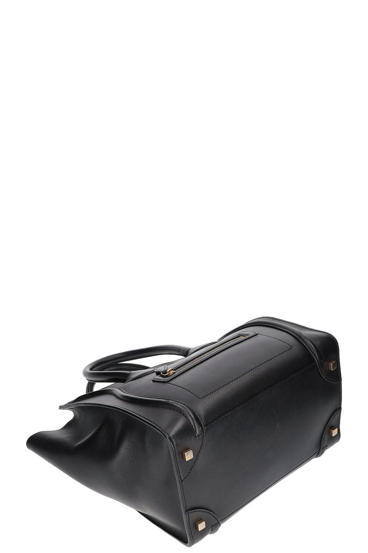 CELINE Mini Luggage Bag Black