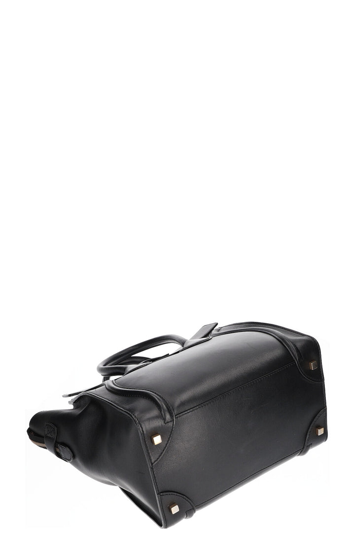 CELINE Mini Luggage Bag Black