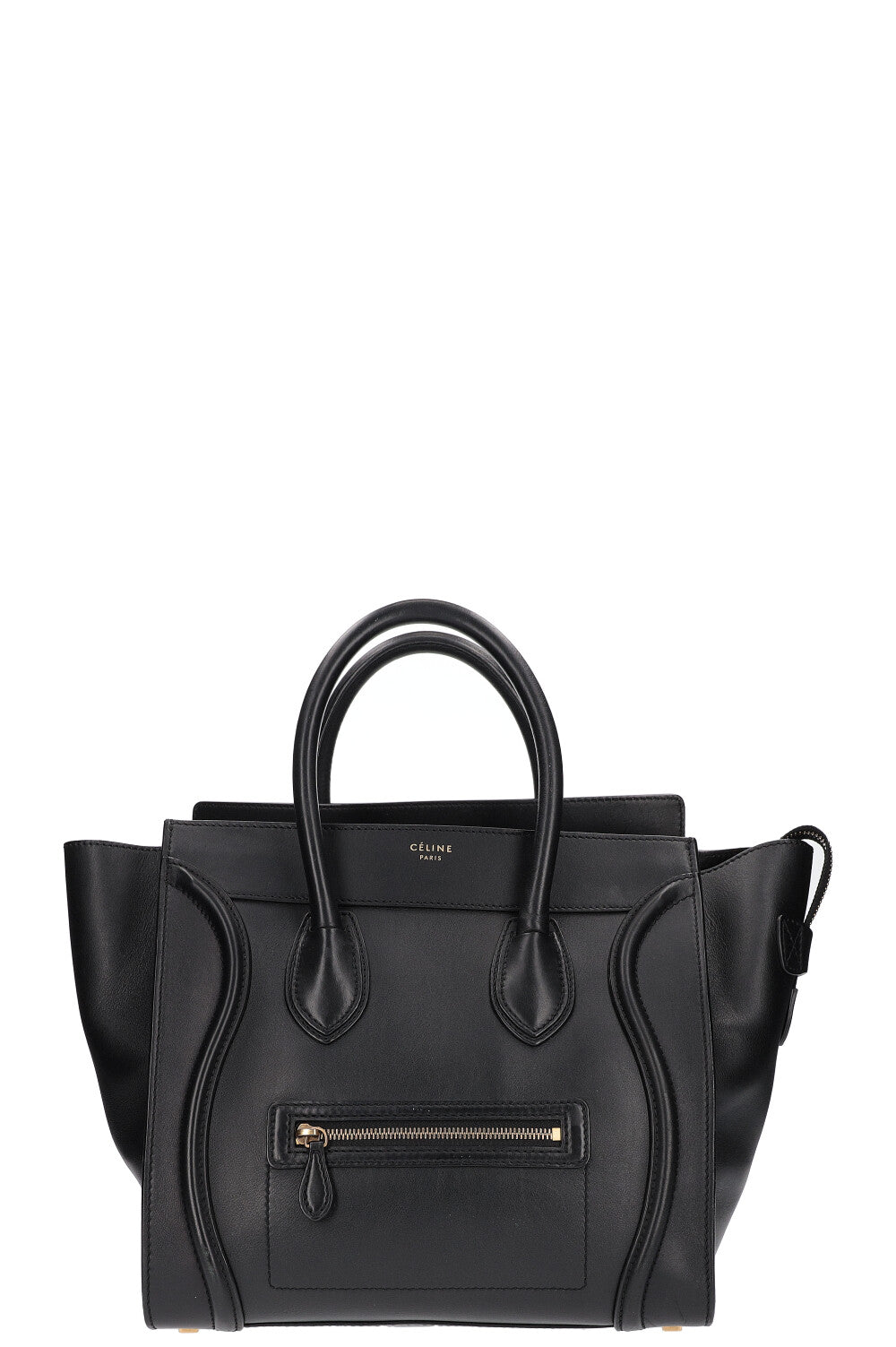 CELINE Mini Luggage Bag Black