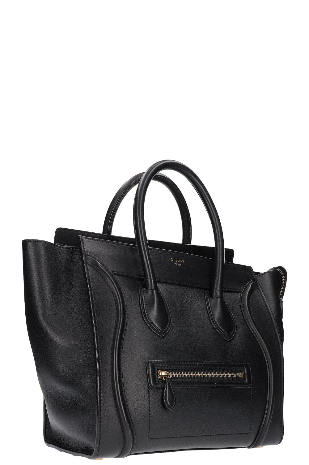 CELINE Mini Luggage Bag Black