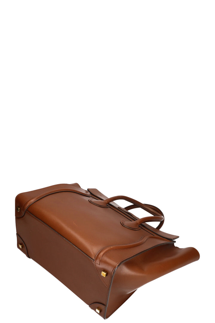 CÉLINE Luggage Bag Medium Cognac