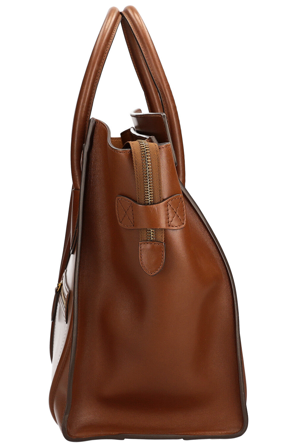 CÉLINE Sac Bagage Moyen Cognac