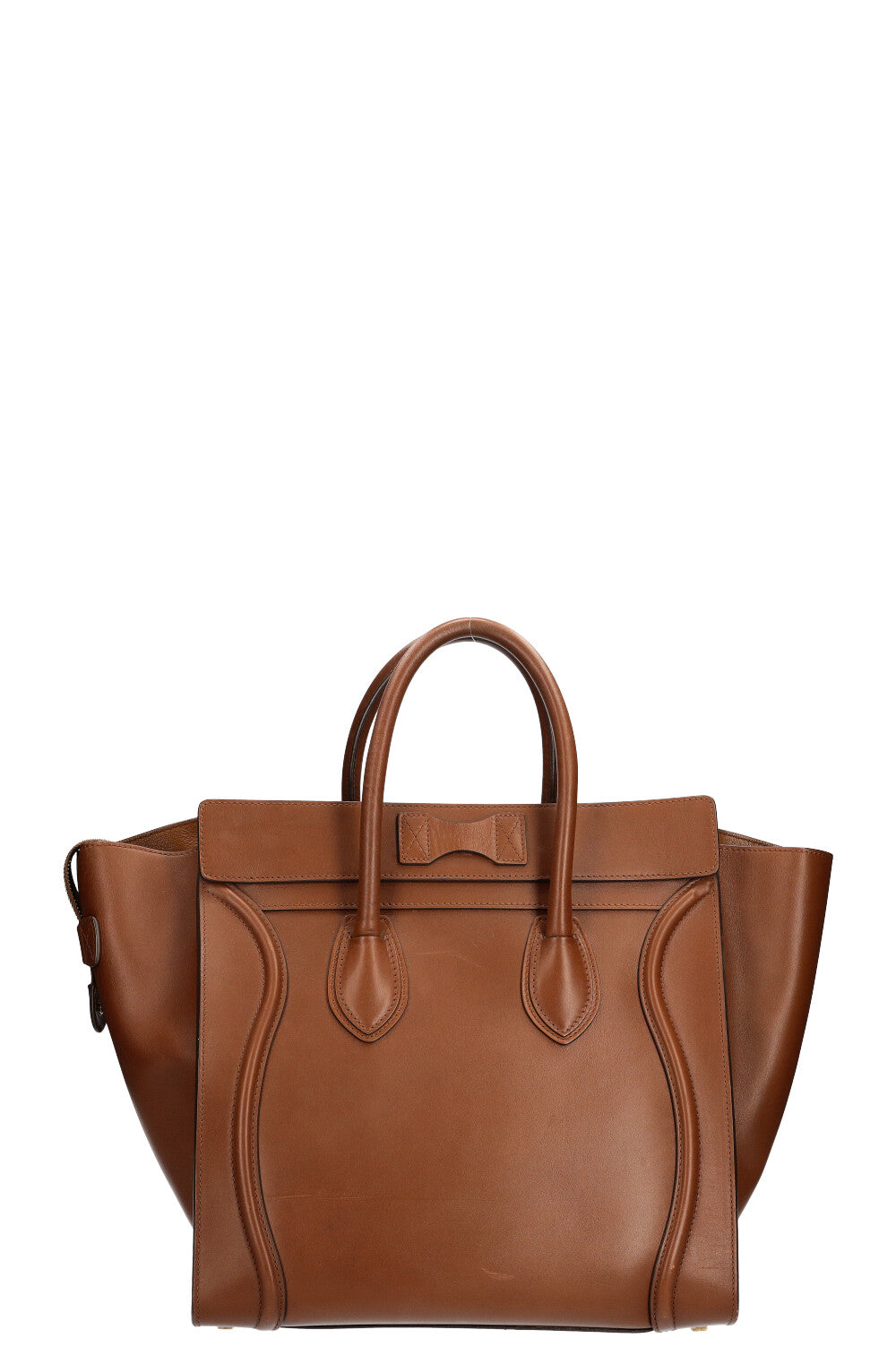 CÉLINE Sac Bagage Moyen Cognac