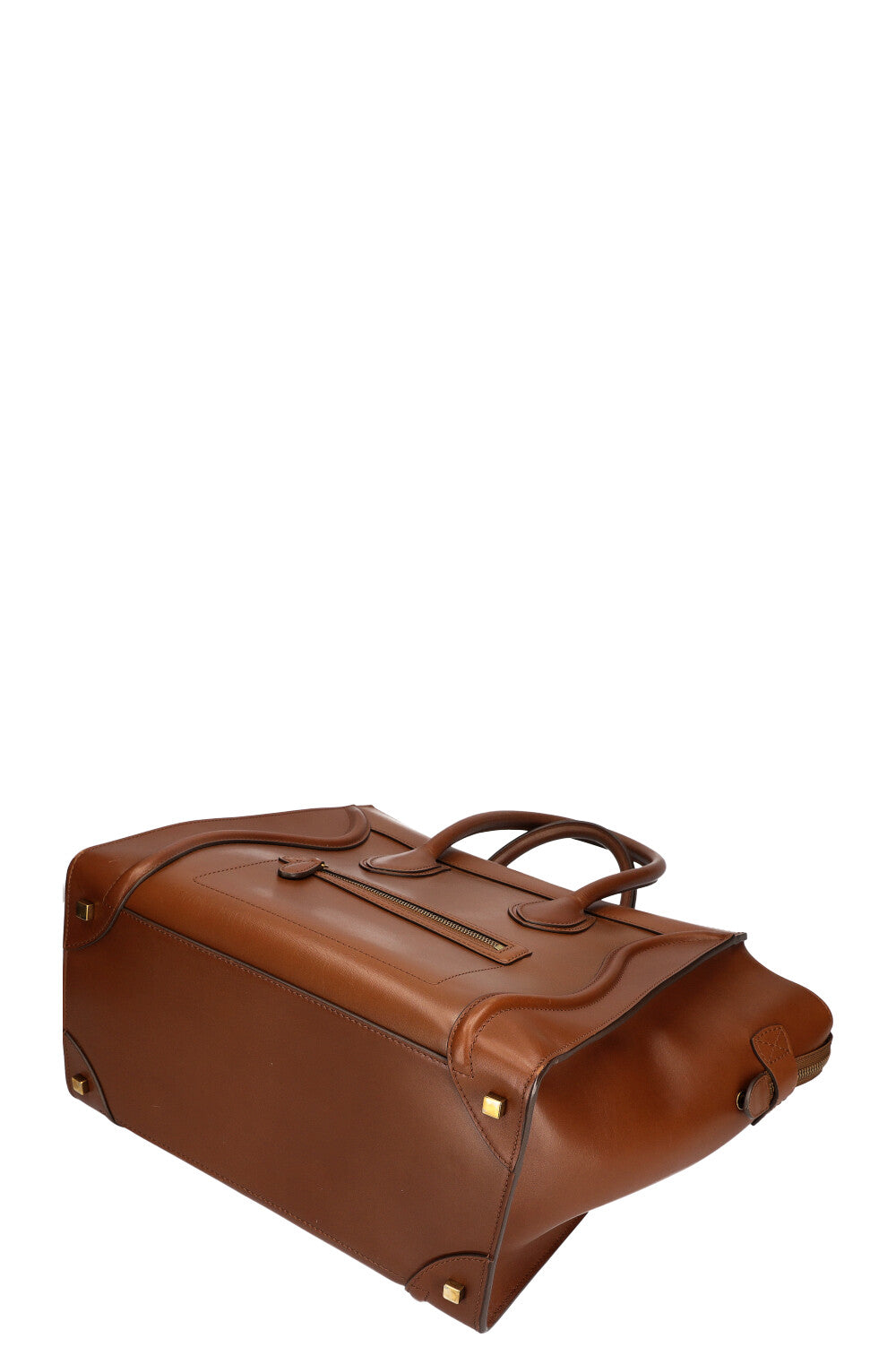 CÉLINE Luggage Bag Medium Cognac