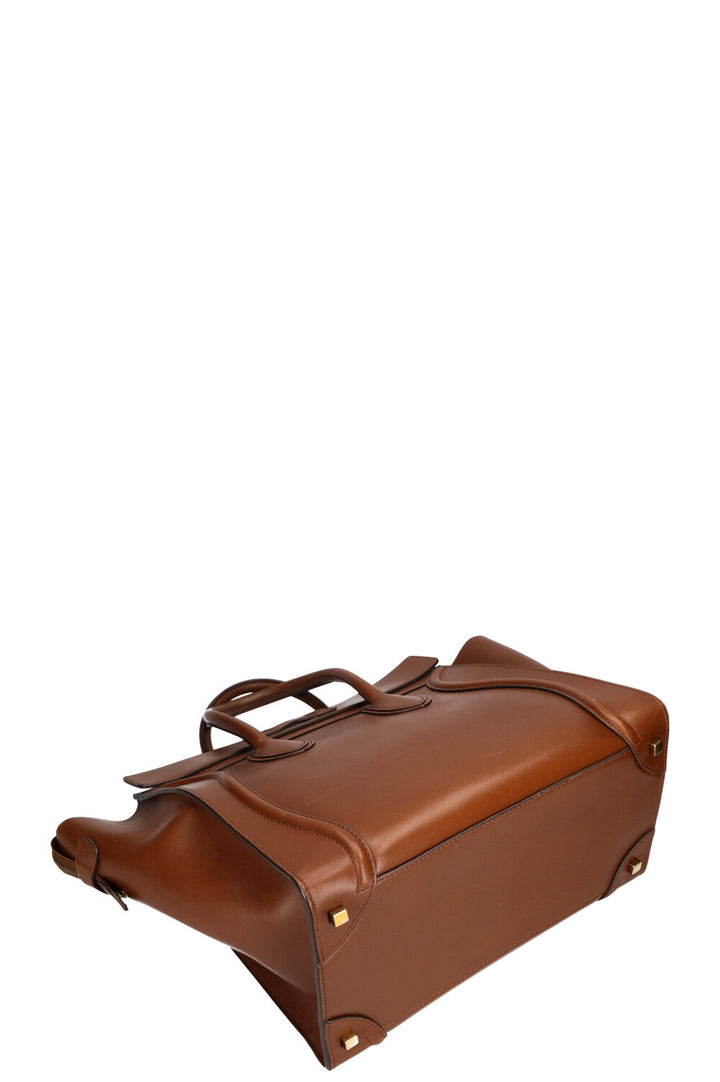 CÉLINE Luggage Bag Medium Cognac