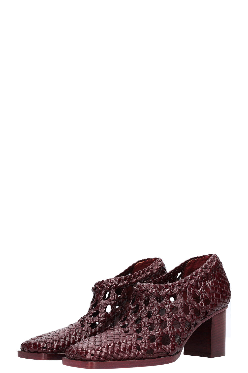 CÉLINE Heels Bordeaux