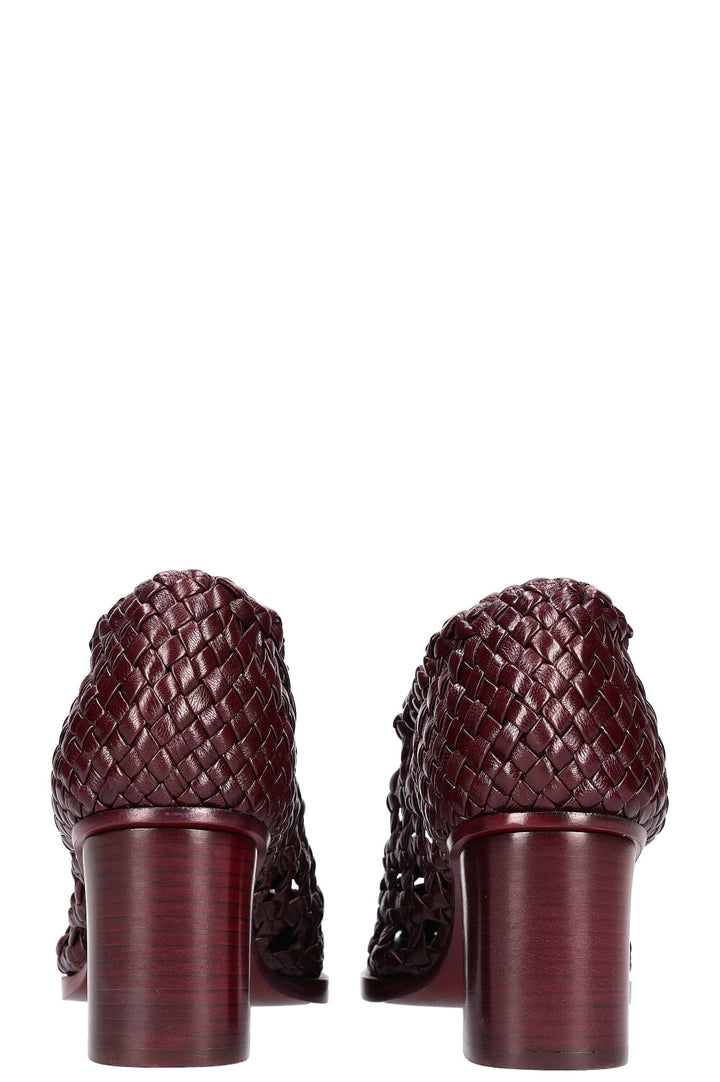 CÉLINE heels Bordeaux