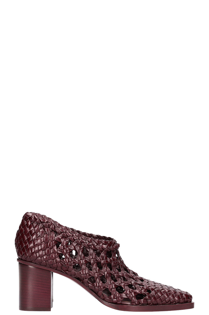 CÉLINE Heels Bordeaux