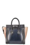 CÉLINE Micro Luggage Bag Tricolor Black