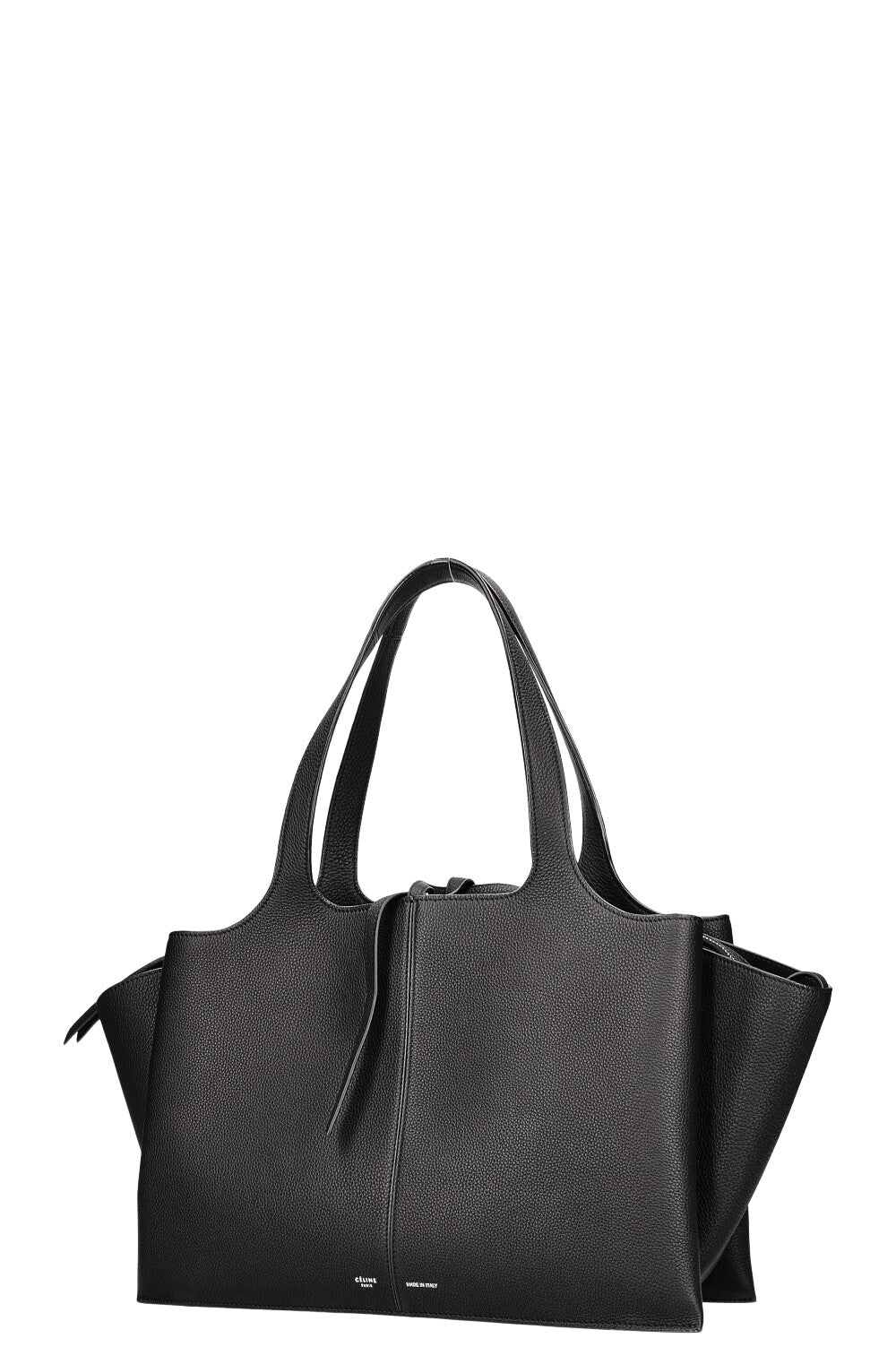 CÉLINE Tri-fold Bag Black