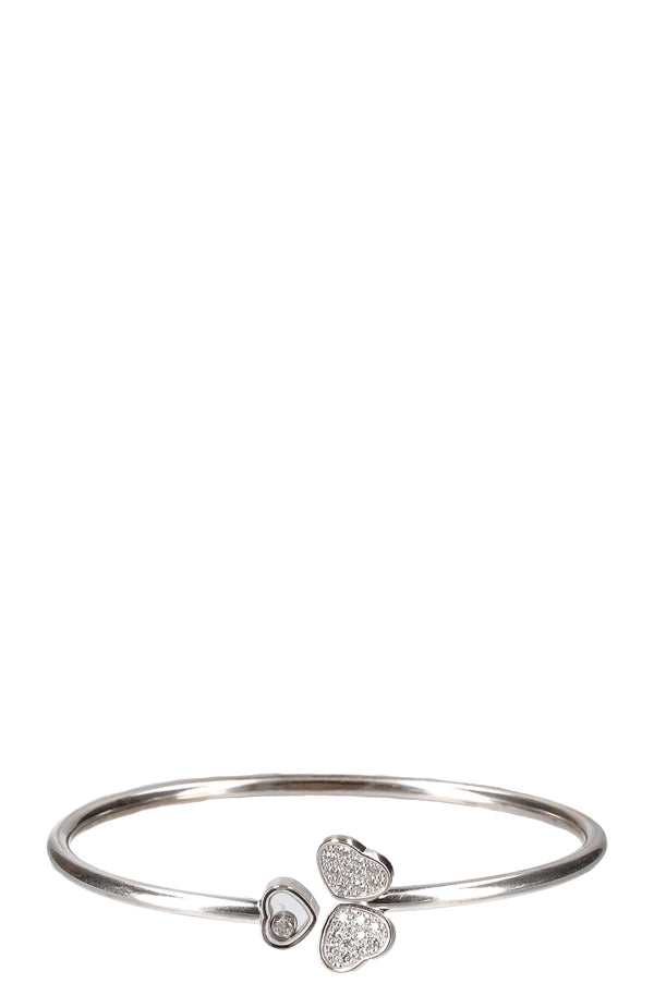 CHOPARD Bracelet Ailes Happy Hearts Or Blanc