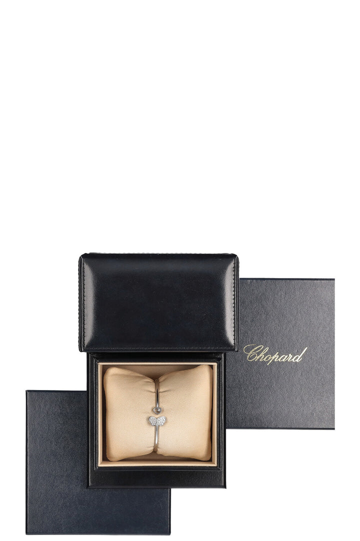 CHOPARD Happy Hearts Wings Bracelet White Gold