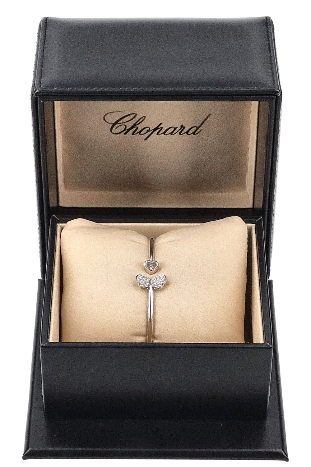 CHOPARD Happy Hearts Wings Bracelet White Gold