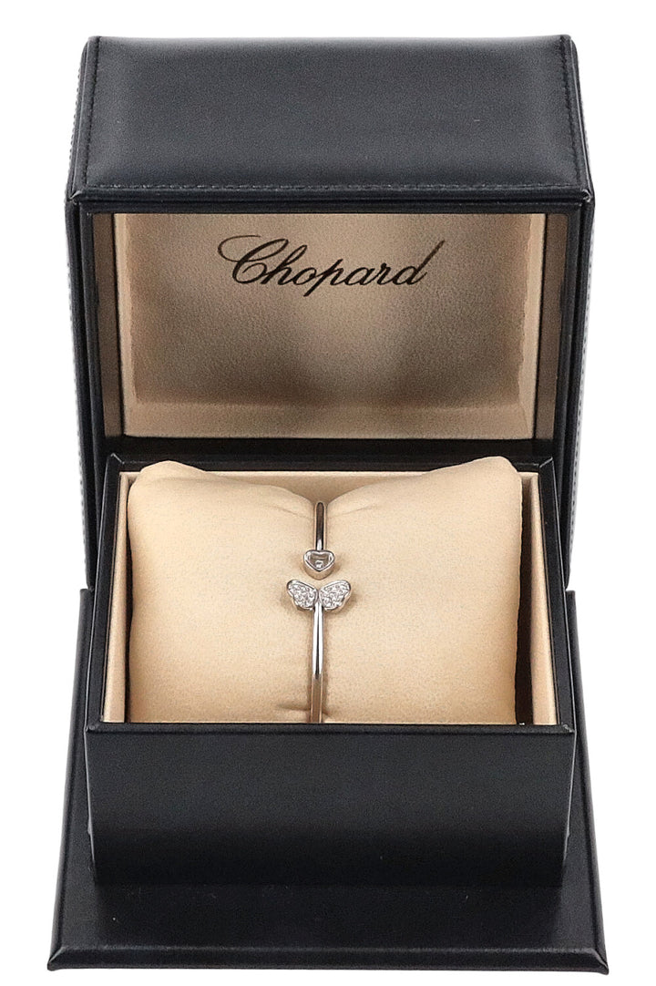 CHOPARD Happy Hearts Wings Bracelet White Gold