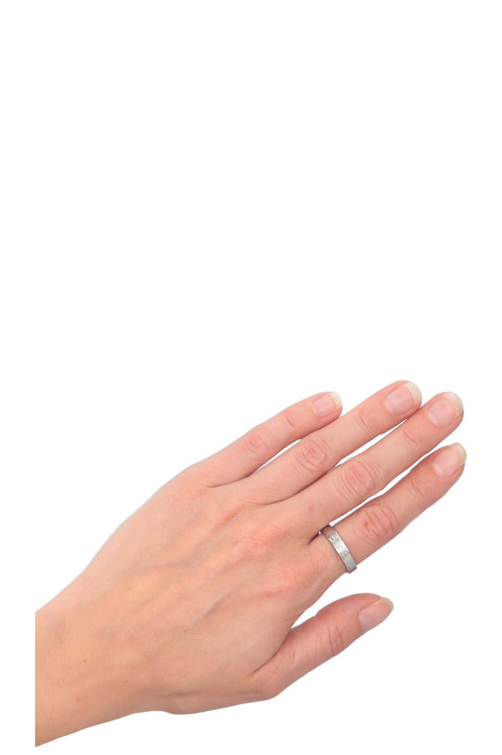 CARTIER Love Ring White Gold