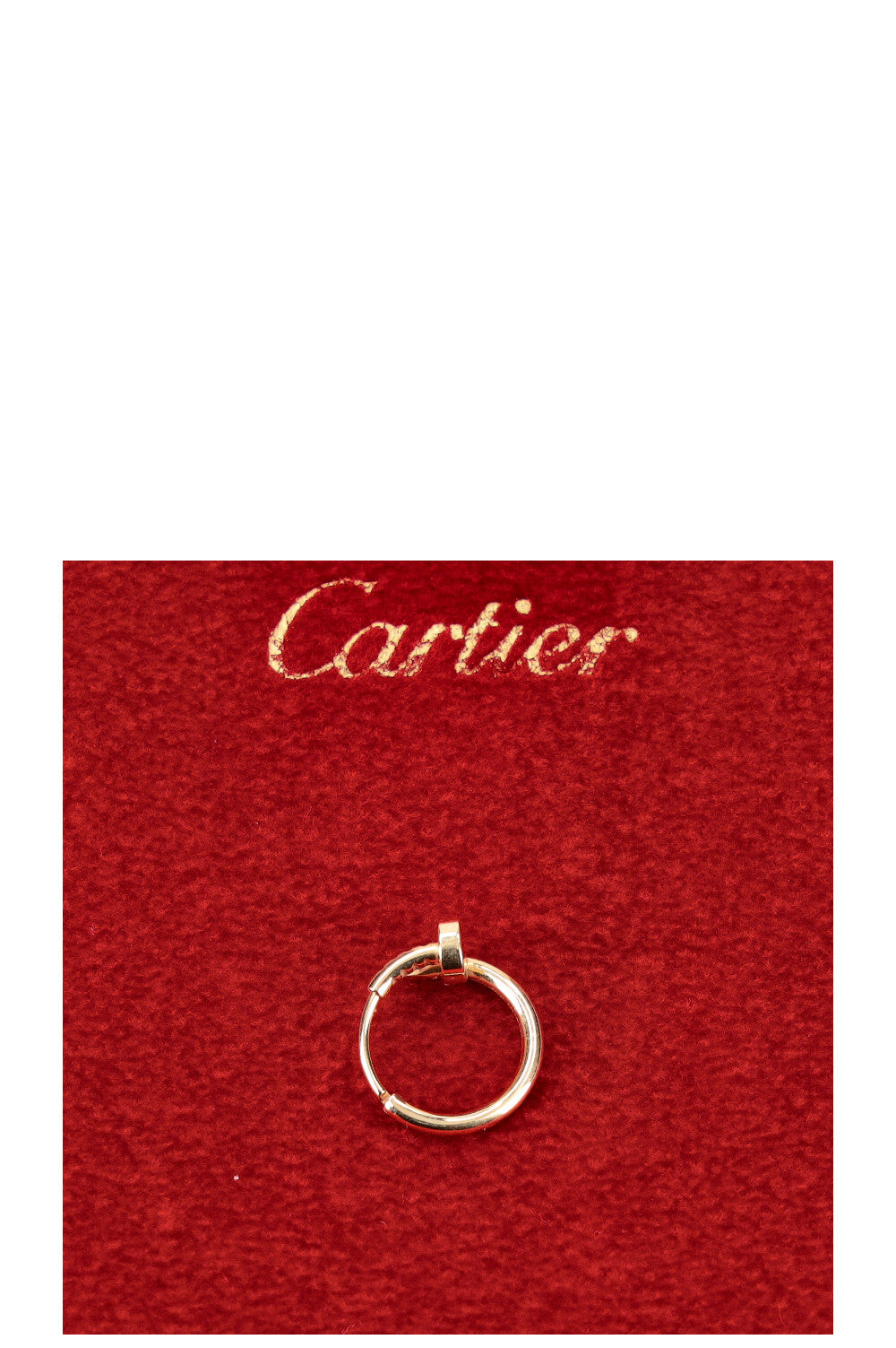 Cartier Boucle d'Oreille Unique Juste un Clou Or Jaune
