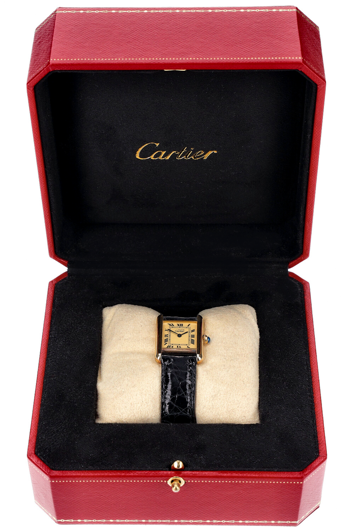 CARTIER Tank Must SM Ivory