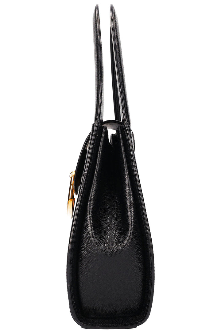 CARTIER Panthere Top Handle Bag Black