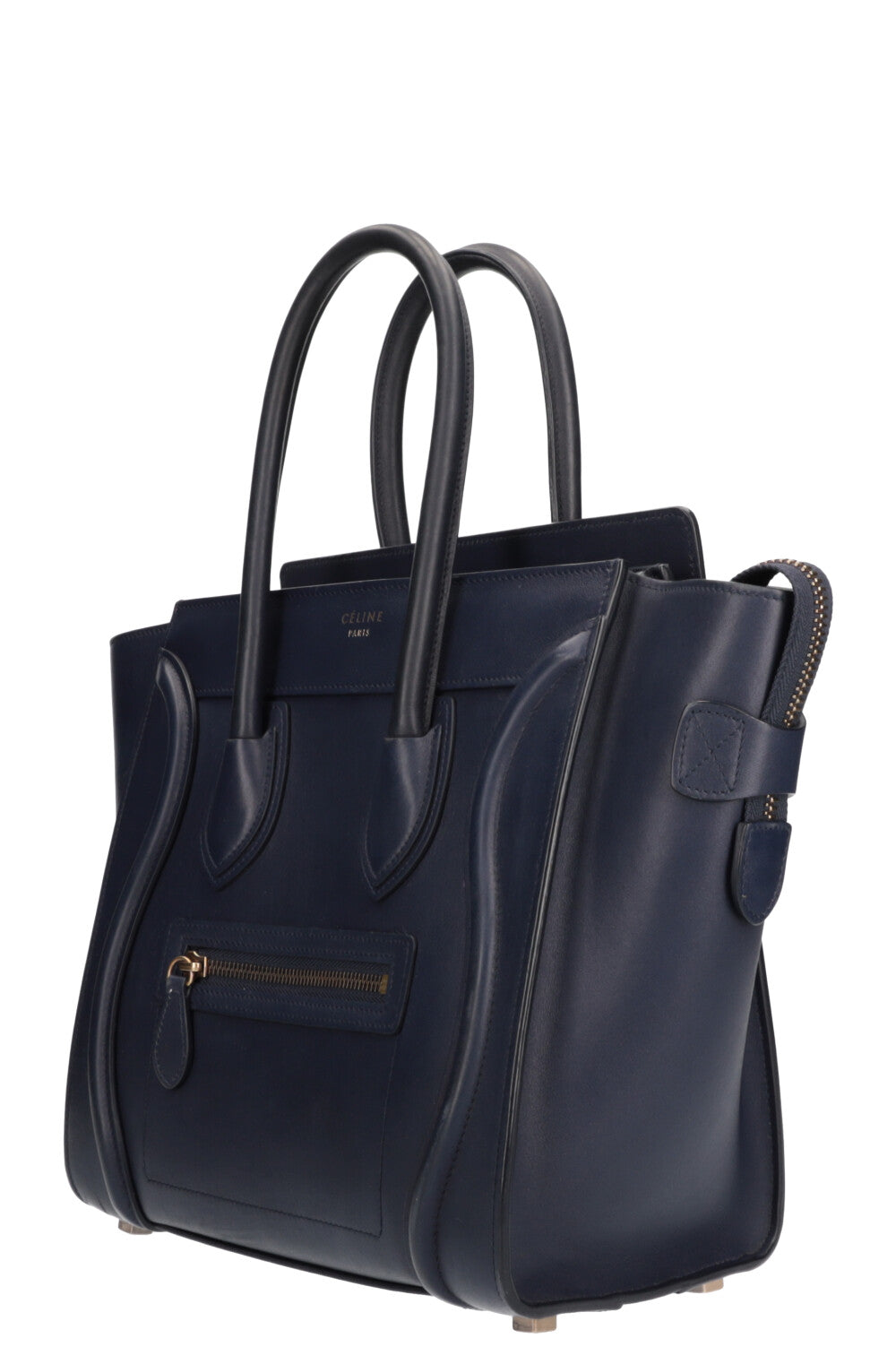 Celine micro hotsell luggage blue