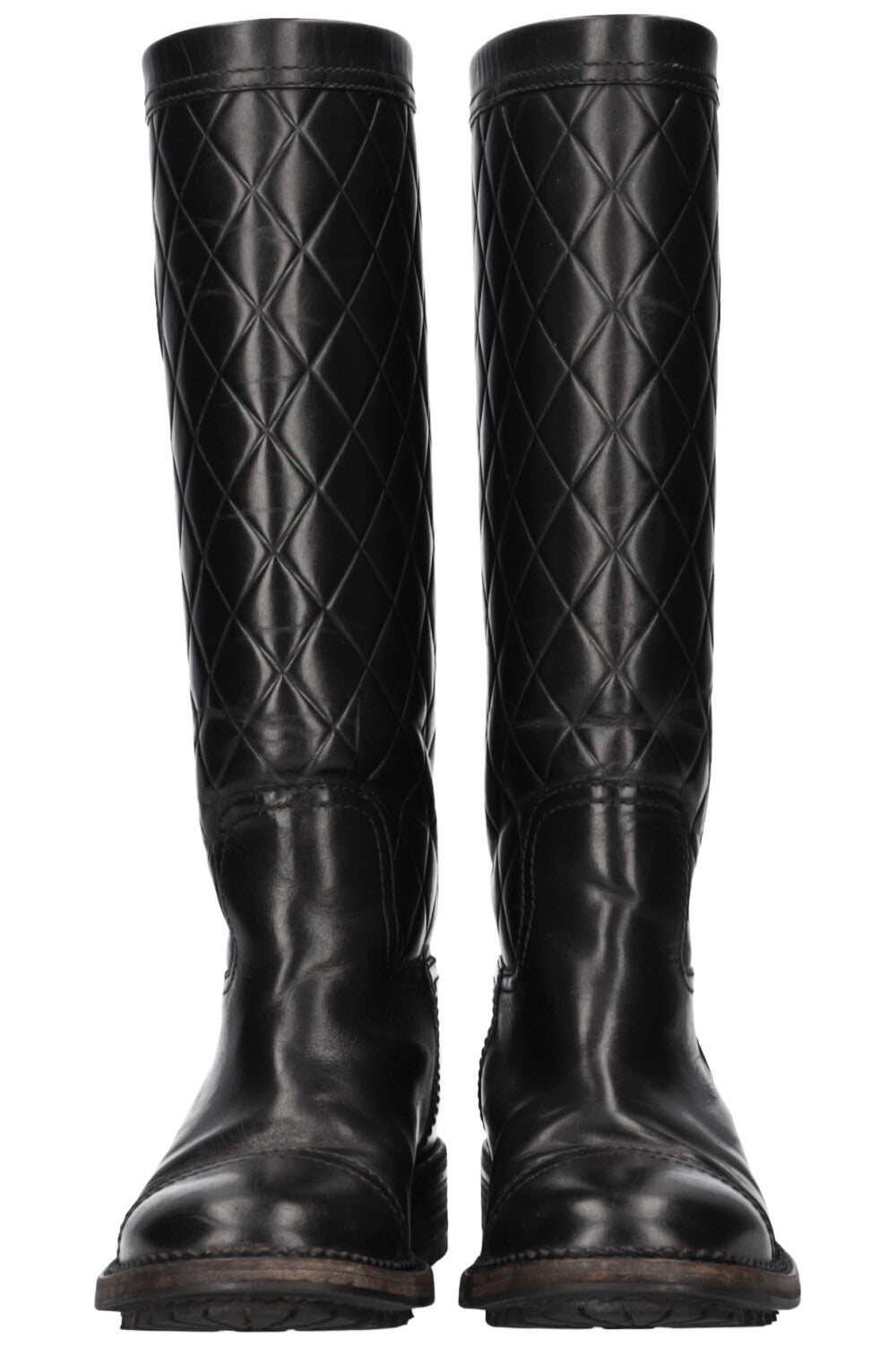 CHANEL Quilted Boots