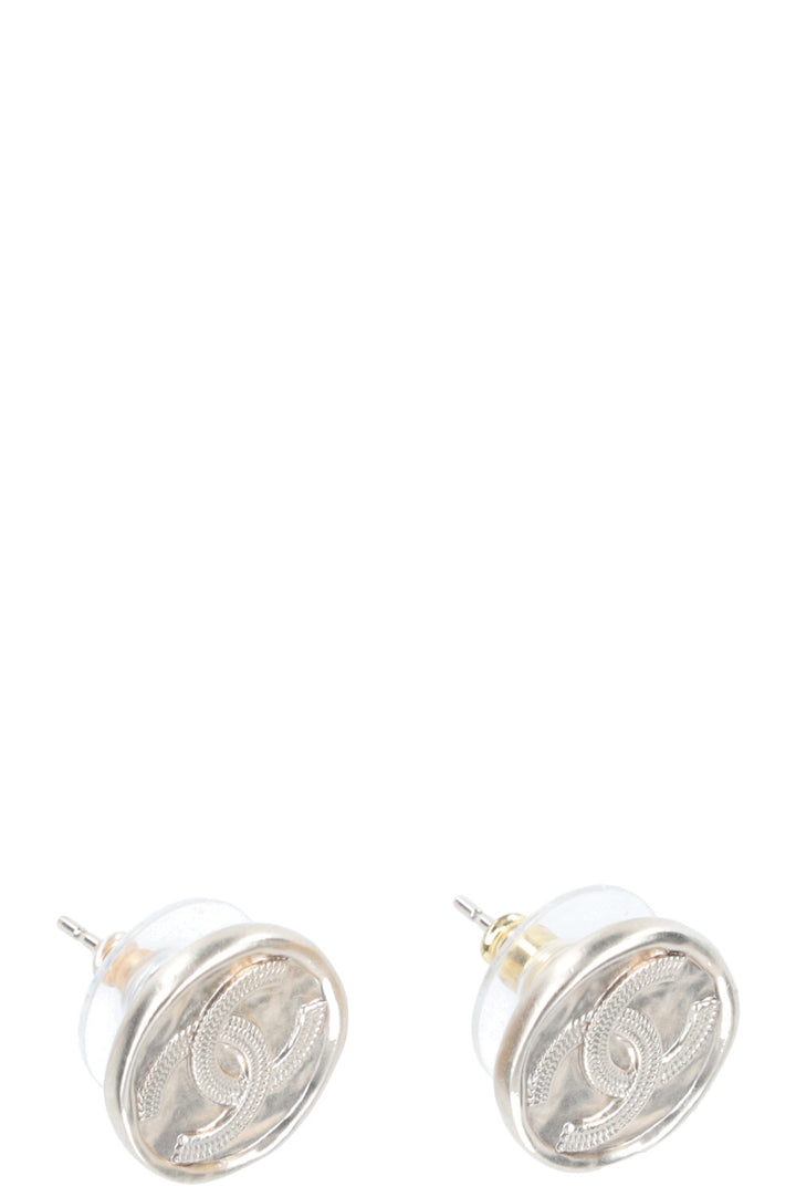 CHANEL Earrings Silver