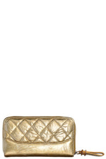 CHANEL Gabrielle Wallet Gold