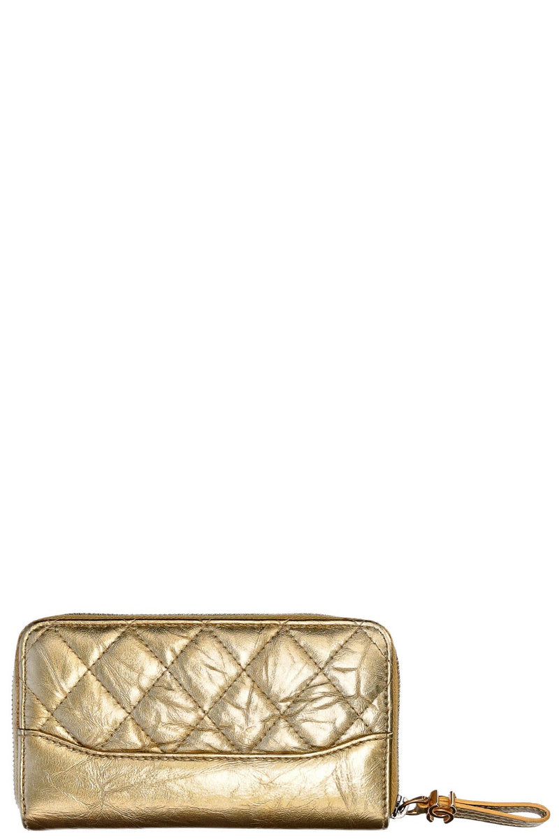 CHANEL Gabrielle Wallet Gold