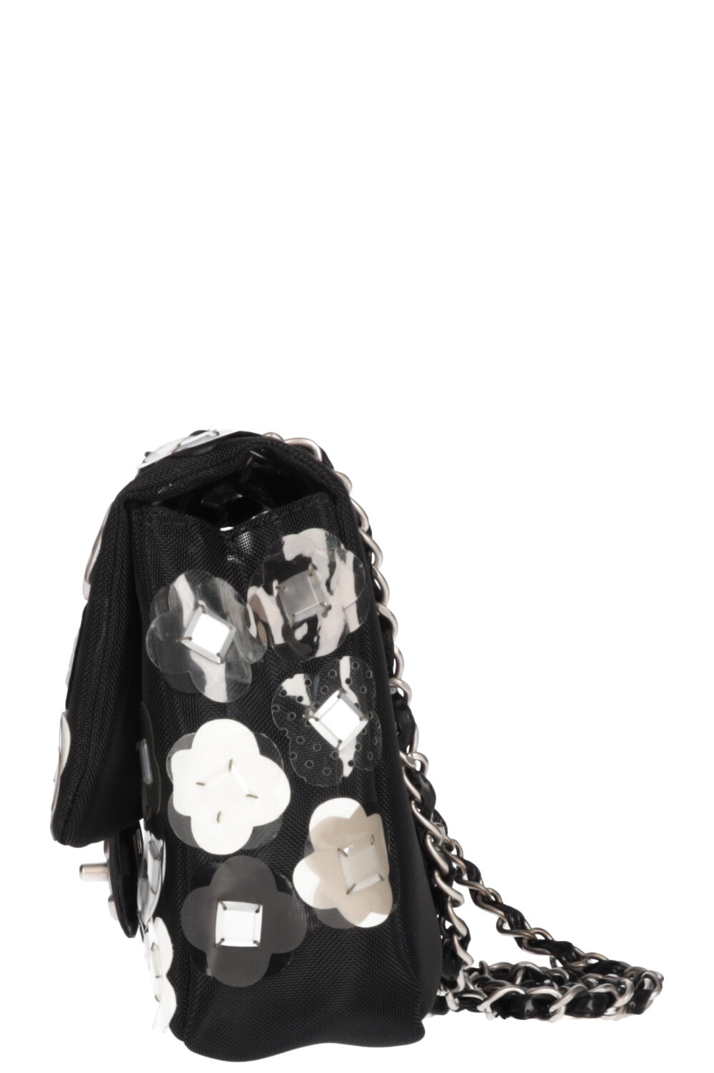 Mesh chanel bag sales
