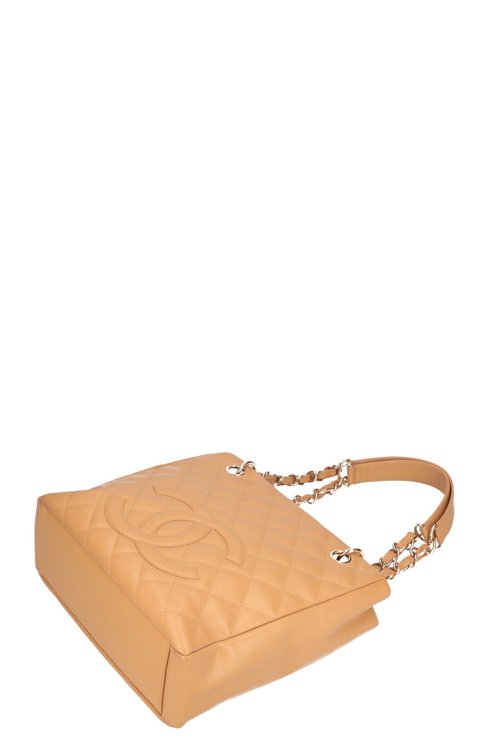 CHANEL PST Bag Caviar Beige