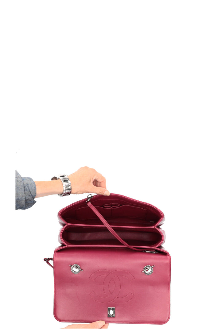 CHANEL Trendy Bag Fuschia