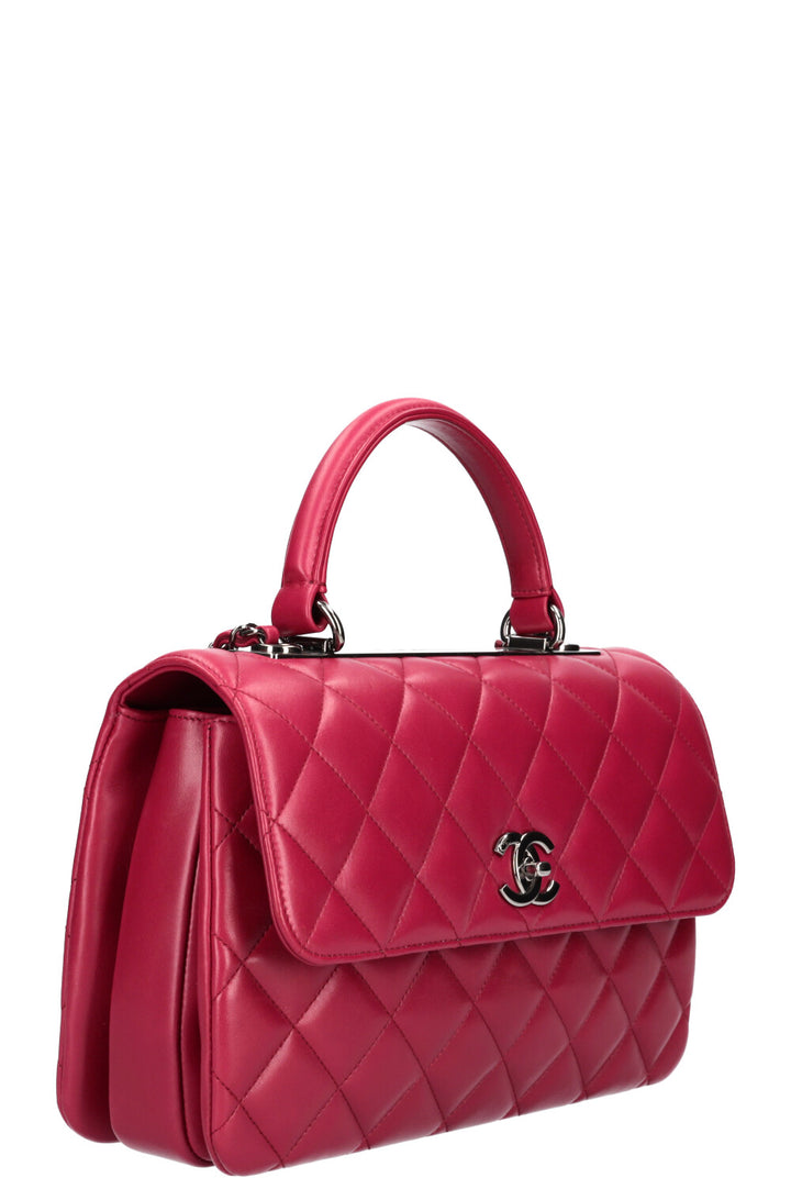 CHANEL Trendy Bag Fuschia