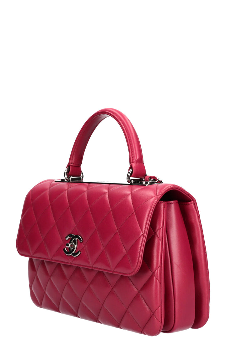 CHANEL Trendy Bag Fuschia