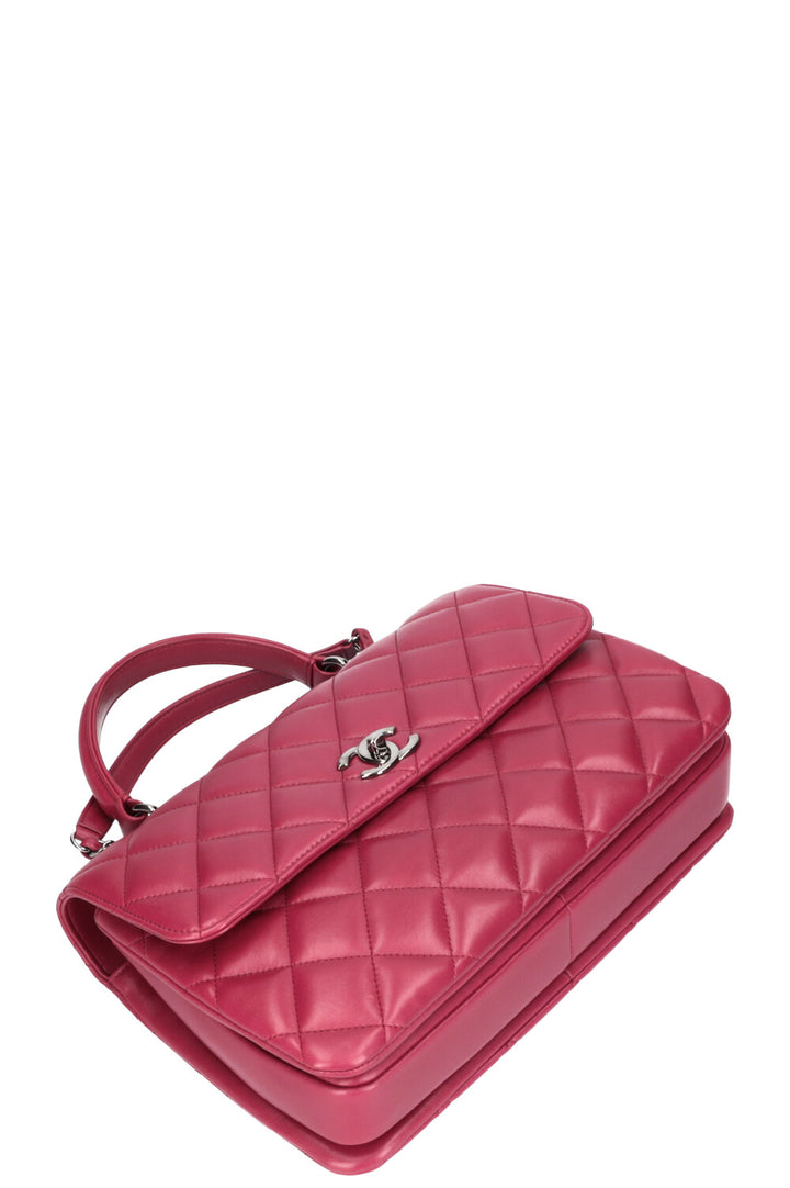 CHANEL Trendy Bag Fuschia