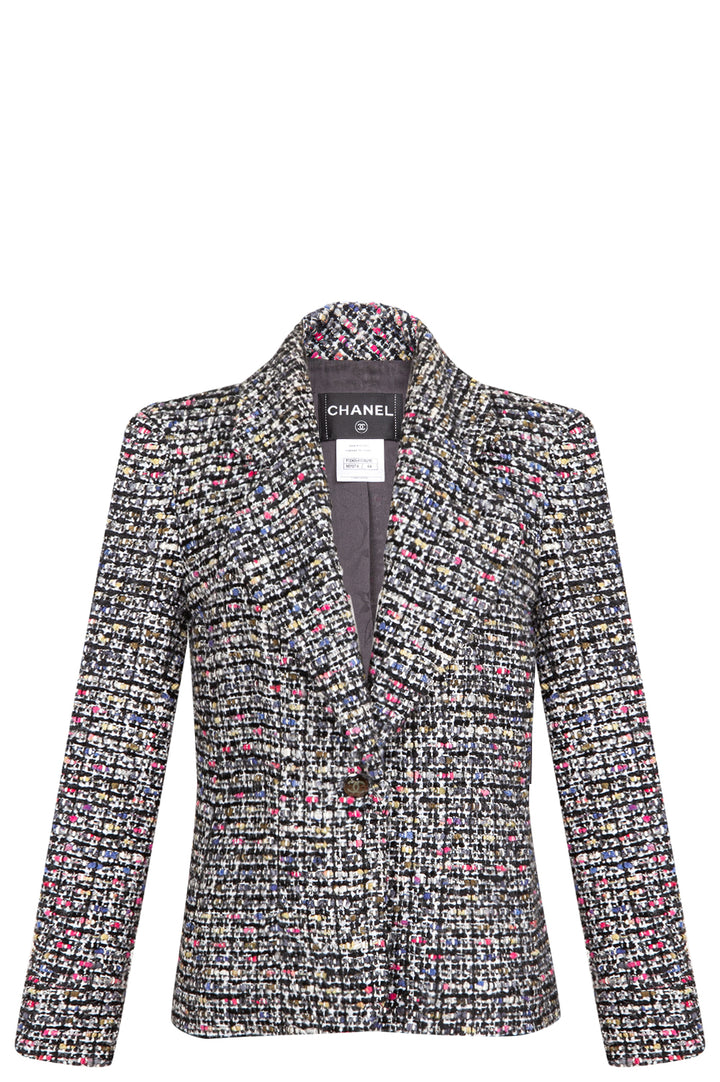 Chanel Tweed Jacket Multicolor