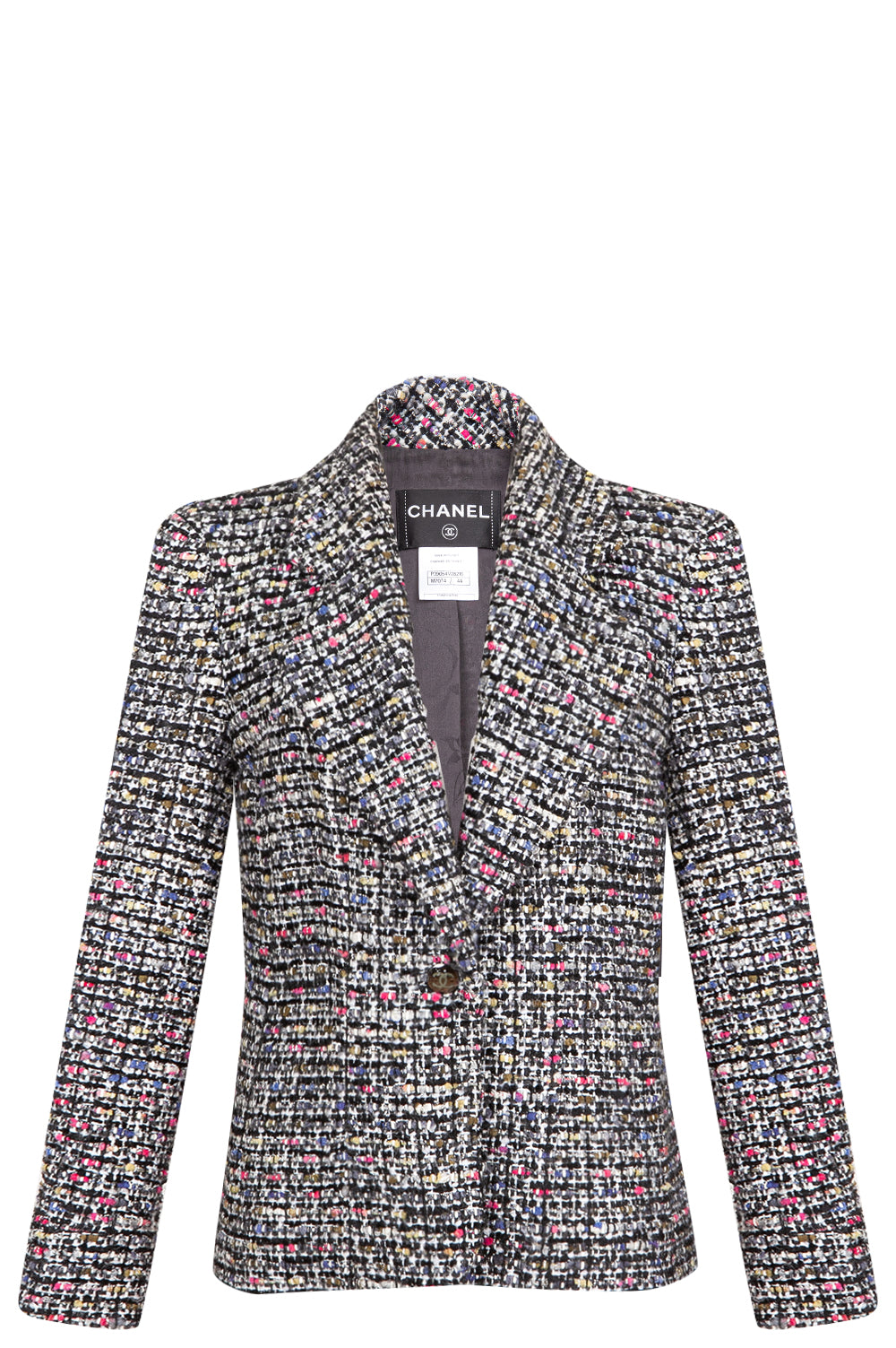 Chanel Tweed Jacket Multicolor