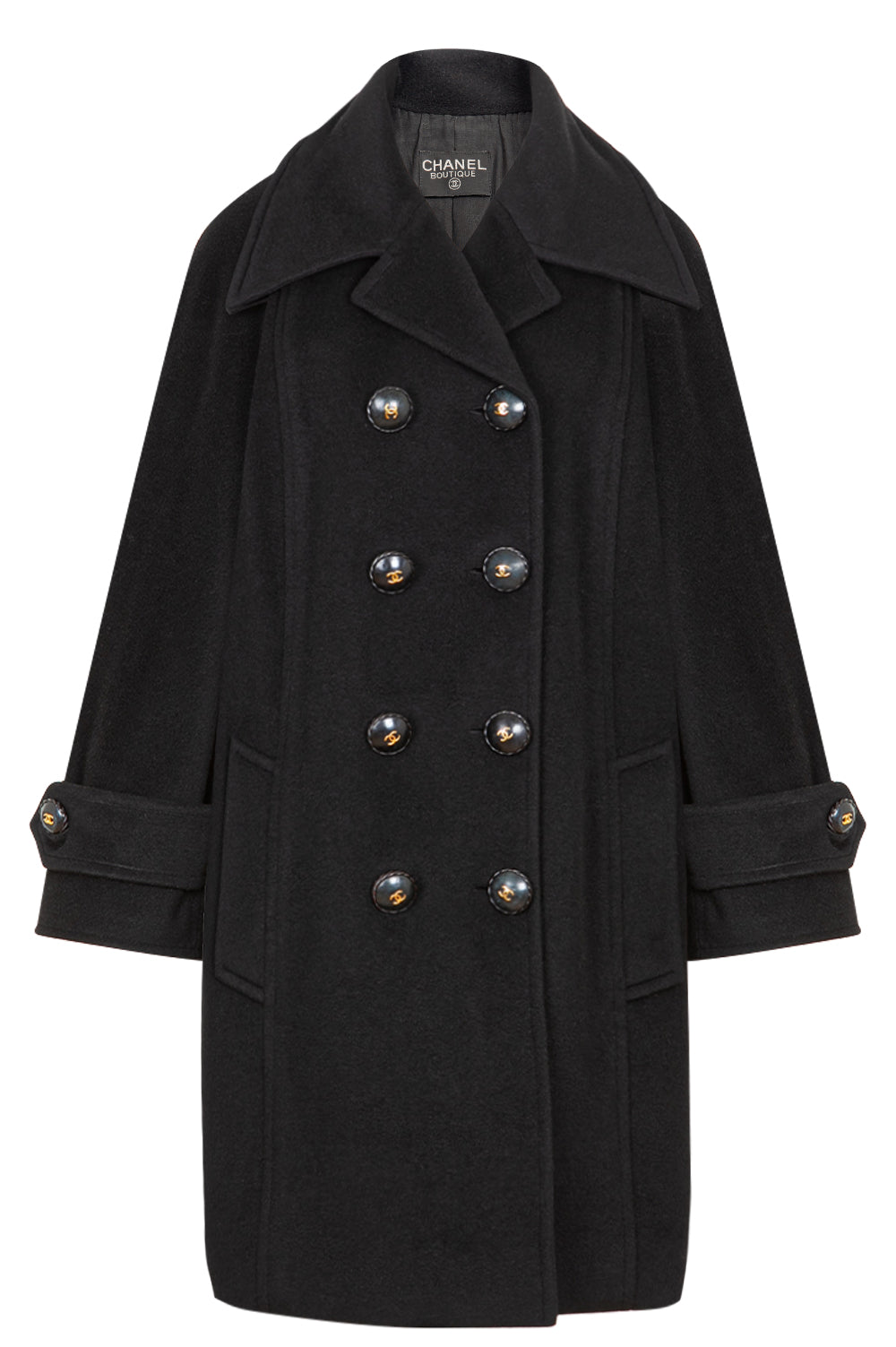 Chanel Coat Black 