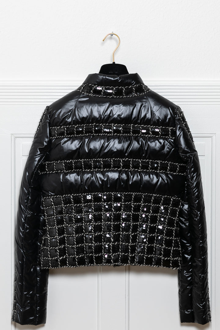 CHANEL Jacket Down Sequins