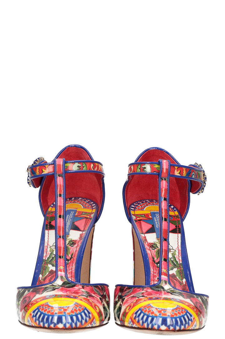 DOLCE&amp;GABBANA Heels Patent Print