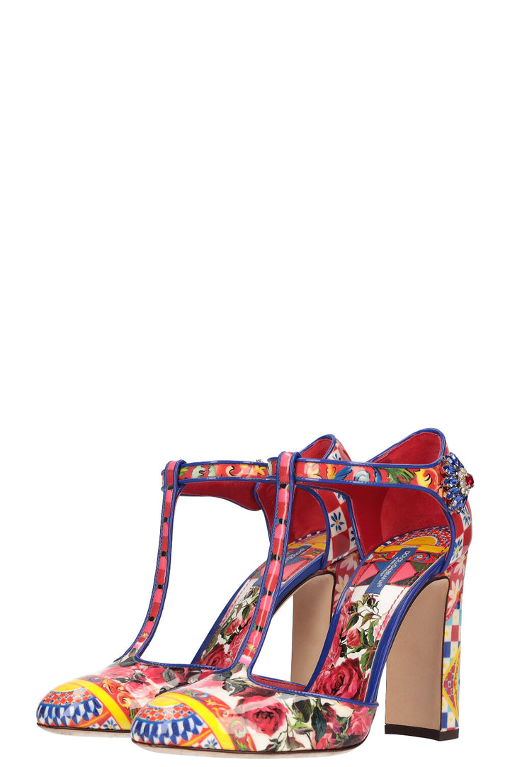 DOLCE&GABBANA Heels Patent Print