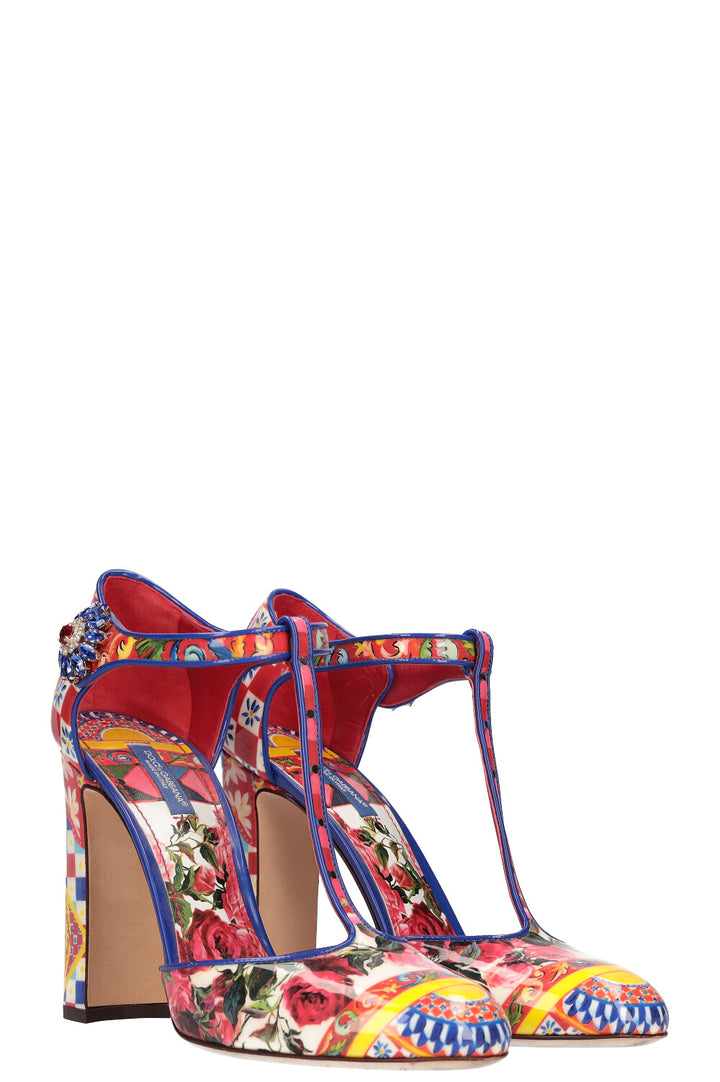 DOLCE&amp;GABBANA Heels Patent Print