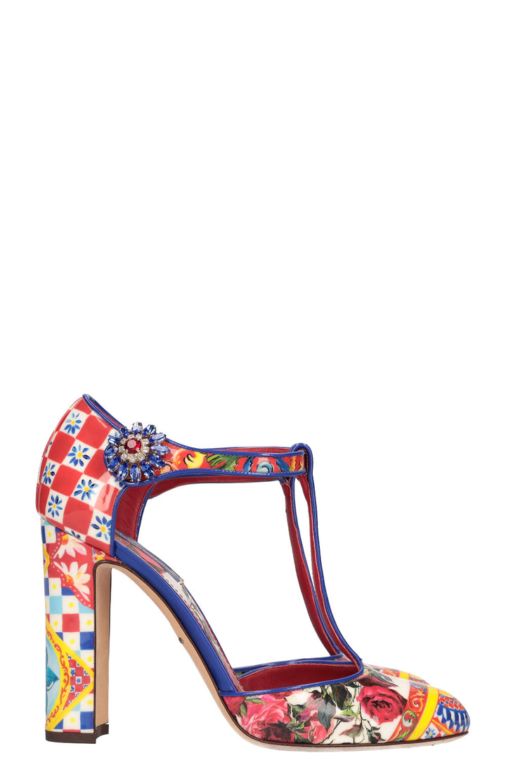 DOLCE&amp;GABBANA Heels Patent Print