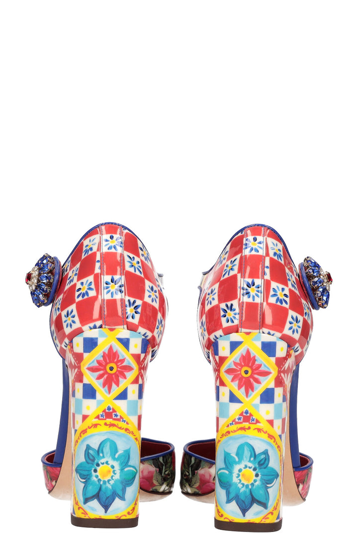 DOLCE&amp;GABBANA Heels Patent Print