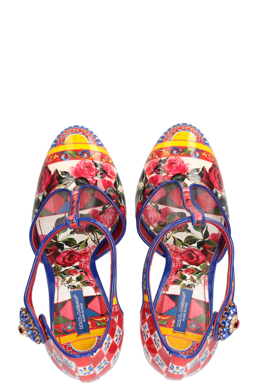DOLCE&amp;GABBANA Heels Patent Print