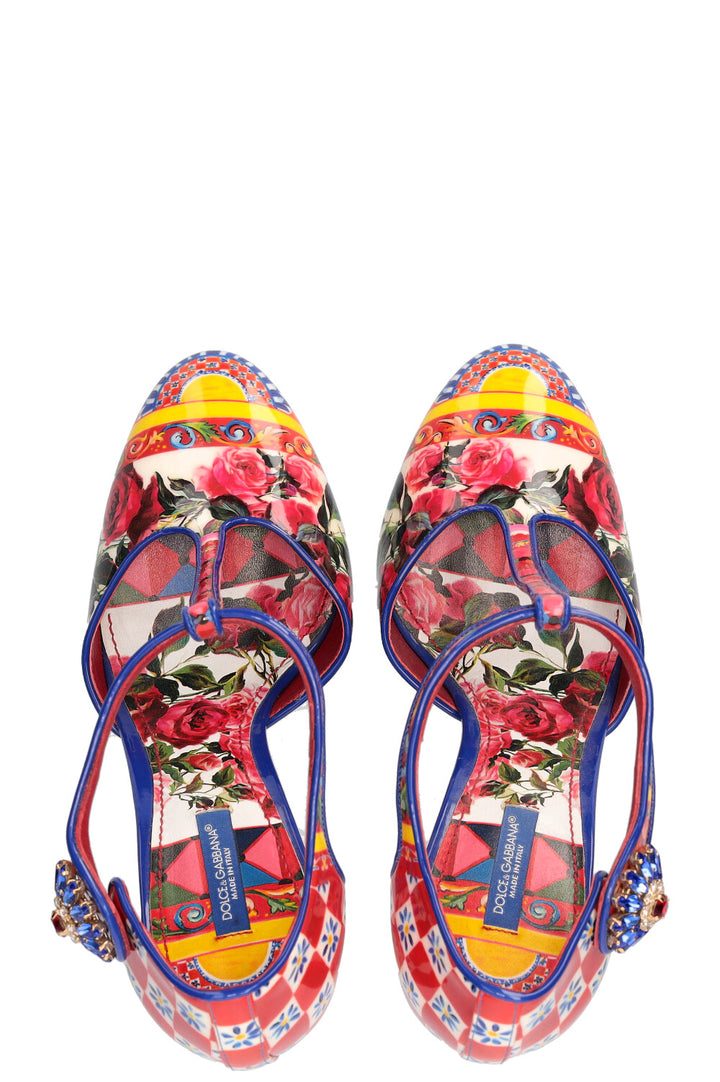 DOLCE&amp;GABBANA Heels Patent Print