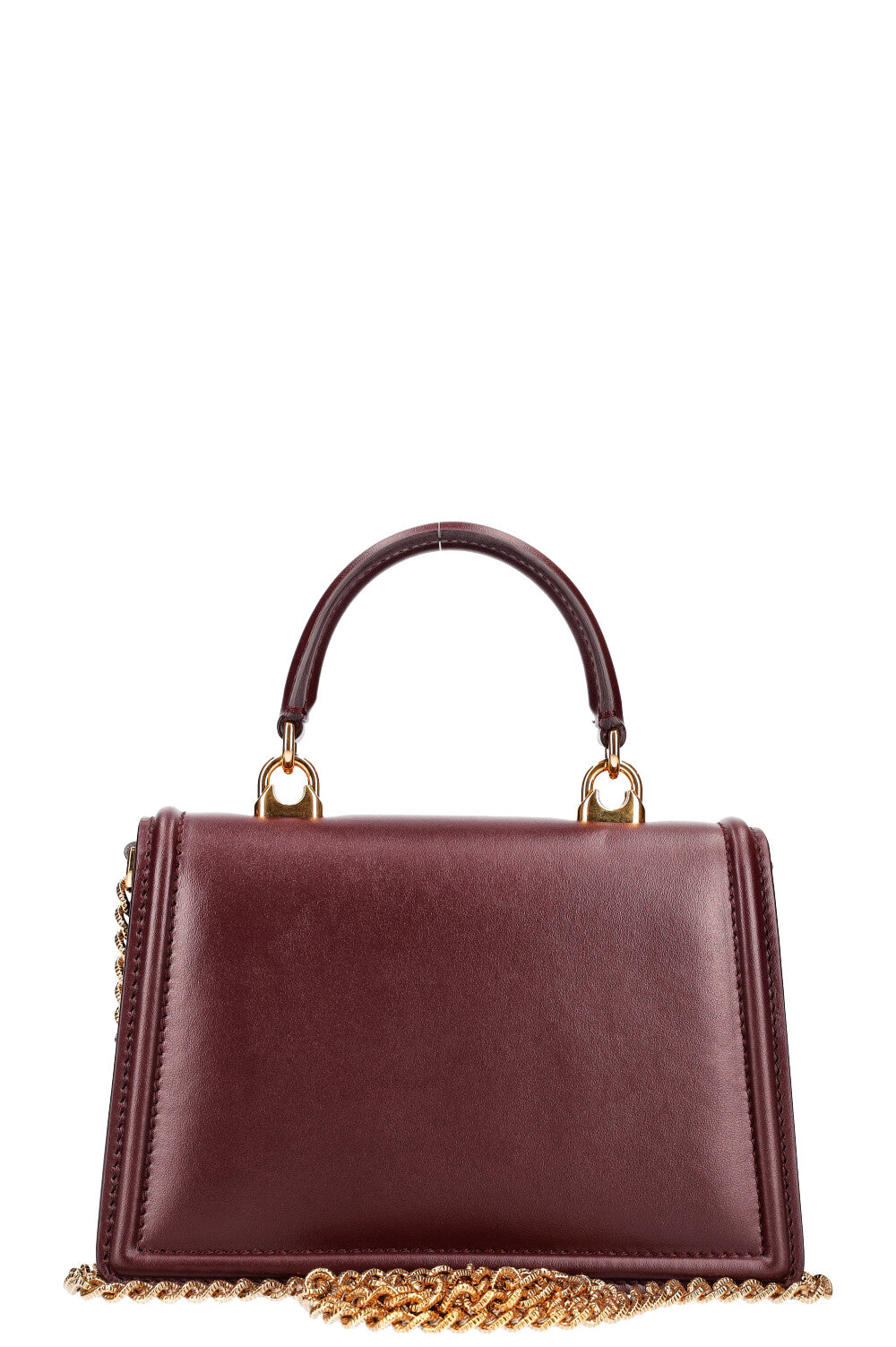 DOLCE&amp;GABBANA Petit Sac Devotion Bordeaux