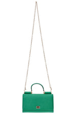 DOLCE&GABBANA Miss Sicily Wallet on Chain Green