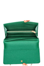 DOLCE&GABBANA Miss Sicily Wallet on Chain Green